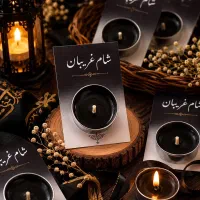 فروش شمع های دست ساز
