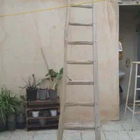 نردبون چوبی چهار متری