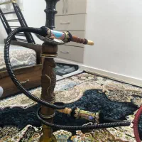 قلیان تنه چوبی