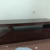 میز تلویزیون  ۴ تکه با شیشه