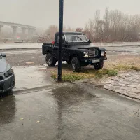 لندرور نیم تن مشکی