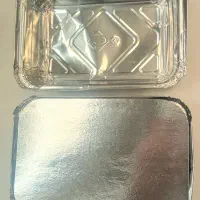 ظرف  یکبار مصرف آلمینیومی ۵۰ میکرون تک پرس