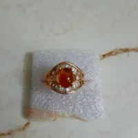 انگشتر عقیق سرخ