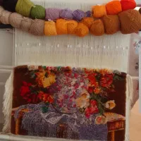 تابلوفرش نیمه کاره