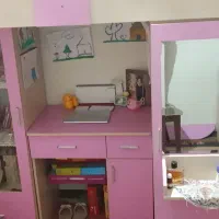 تخت خواب نو جوان  کم جا و پله دار
