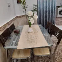 نهار خوری استیل محکم ۴نفره
