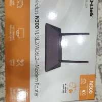 مودم روتر D-Link DSL-224 N300