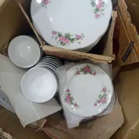 چینی گل قرمز نو نو