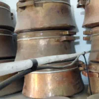 فروش ده عدد دیگ مسی 5تا8کیلوگرمی
