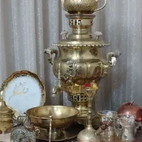 سماور برنجی