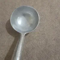 ملاقه بزرگ وبشقاب استیل