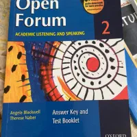 کتاب زبان open forum 2