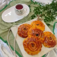 کلوچه فومن تازه با مغزی خوشمزه بدون مواد نگهدارنده