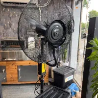 پنکه مه پاش حرفه‌ای رشت خنکی واقعی فضای باز وکافه