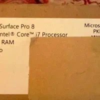 Surface pro8 corei7 rom16 256g platinium