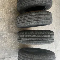 چهار حلقه لاستیک ماشین ۲۰۷