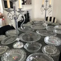 سرویس ظروف غذاخوری ۴۰ پارچه مناسب جهیزیه زیر قیمت