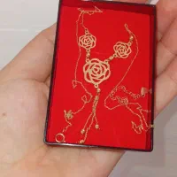 گردنی و گوشوار سبک