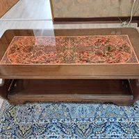 میز پذیرایی تمام چوب