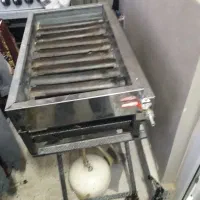 کباب پز ده شعله پایه دار