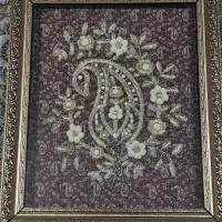 تابلو سرمه دوزی