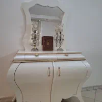 آیینه کنسول چوبی