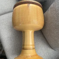 استاد حلمی ی تیکه چوب گردو درج۱