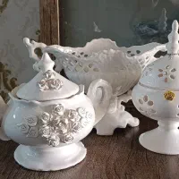 ظروف سفالی پذیرایی بسیار زیبا