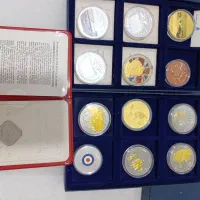 13 سکه  کلکسیونی عتیقه وخاص باشناسنامه پک کامل