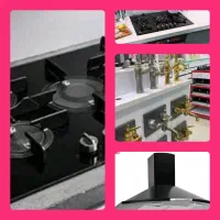 اسباب اثاثیه/پک کامل گاز و هود توکار