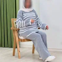 ست بافت راه راه پهن