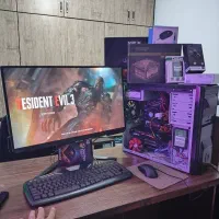 کیس کامپیوتر گیمینگcore i5 گرافیک8رم۱۶