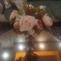 گلدان  کریستالی بسیار شیک و سالم