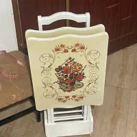 فروش میز عسلی تاشو سه تیکه و مبل
