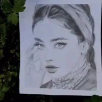 نقاشی روی مقوا و چوب