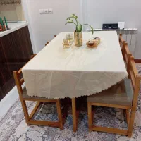 میز ناهار خوری کم جا ۶نفره