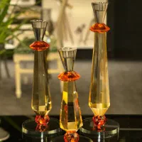 جاشمعی های مدرن کریستال دکوراتیو