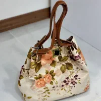 کیف رو دوشی طرح گل