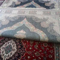 دوعددفرش‌نگین‌مشهد‌درجه‌1