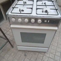 آلیش گاز ۴ شعله فردار قدیمی محکم سالم