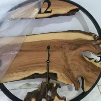 ساعت دیواری سایز ۷۰ چوب زیتون