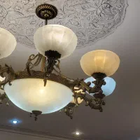 فروش یک جفت لوستر ۸ شاخه