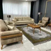 مبل راحتی تختخواب‌شو لورنت قوی سپید