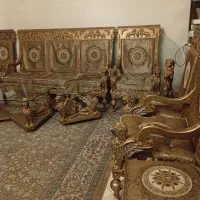مبل آنتیک وکله شیری