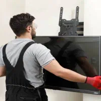 نصب تلویزیون و آینه