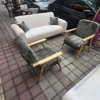 مبل مینیمال  چوبی تختشو ساده