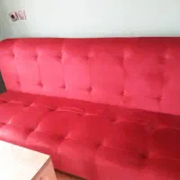 مبل نیمکتی سه نفره پارچه مازاراتی ترک، چوب روس