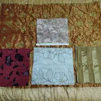 تعدادی پارچه خارجی برای دوخت کوسن مختلف