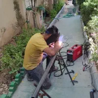 لوله کشی گاز .آب .آبگرمکن .بخاری شومینه .حفاظ نرده