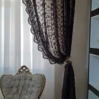 والان پرده باچوب پرده